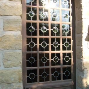 retauration vitraux plomb avec cives Le chaler Suisse Le Mesnil-le-roi (2)